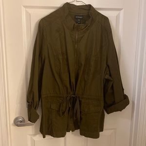 Like new! 100% Cotton Jacket by Lane Bryant